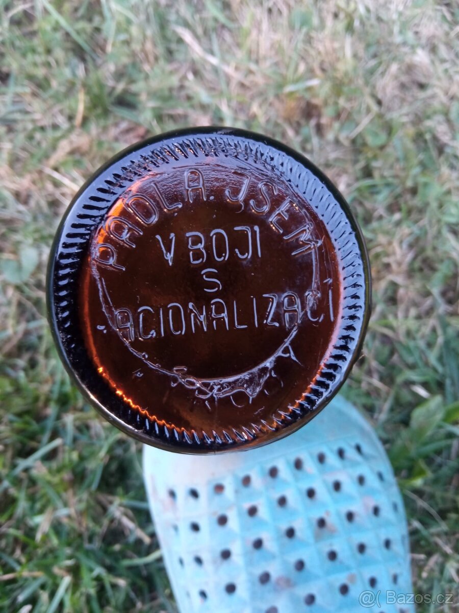 Pivní lahev-poslední lahev Lesní brány - 5