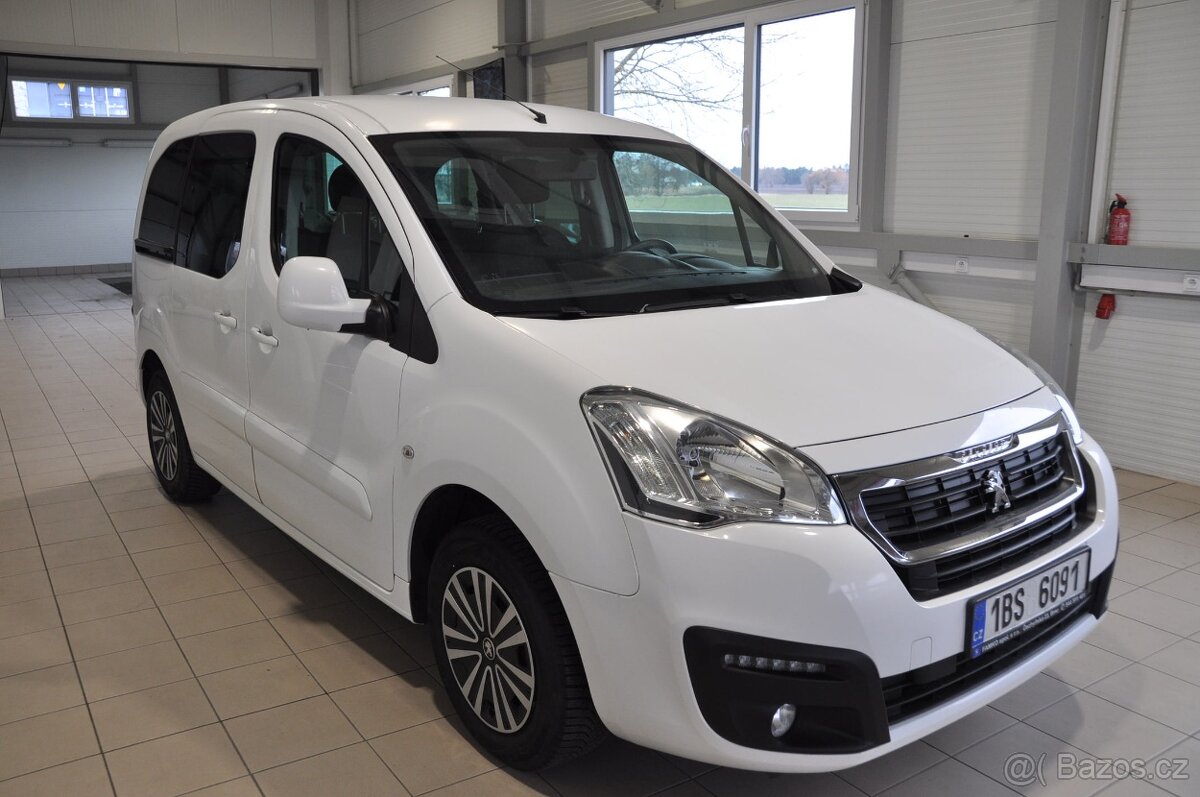 Prodám Peugeot Partner Tepee 1.6 Hdi 2017 odpočet DPH ČR - 5