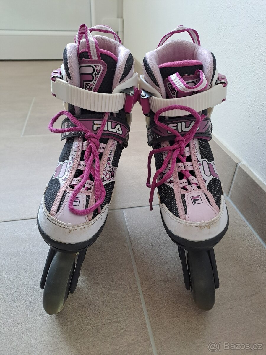 Dětské rostoucí inline brusle zn. Fila 28-32 - 5