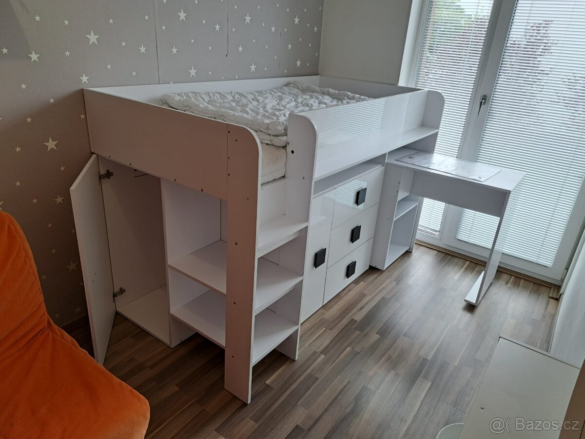 prodám dětskou patrovou postel - oboustrané provedení - 5