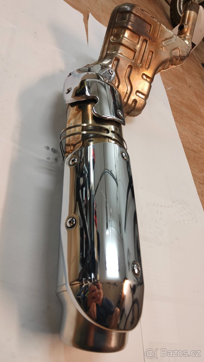 BMW R850R výfuk - 5