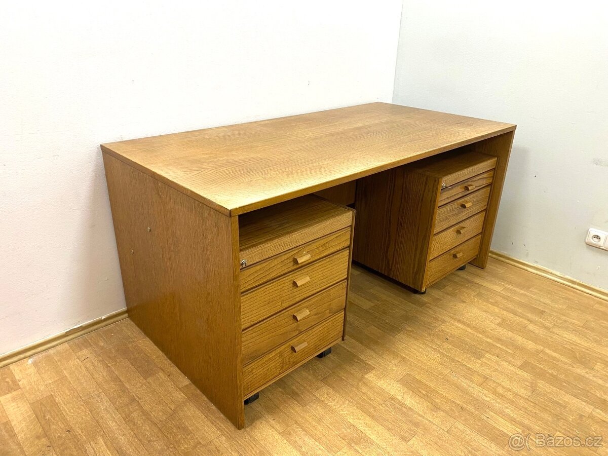 Retro psací stůl 80. léta - 5