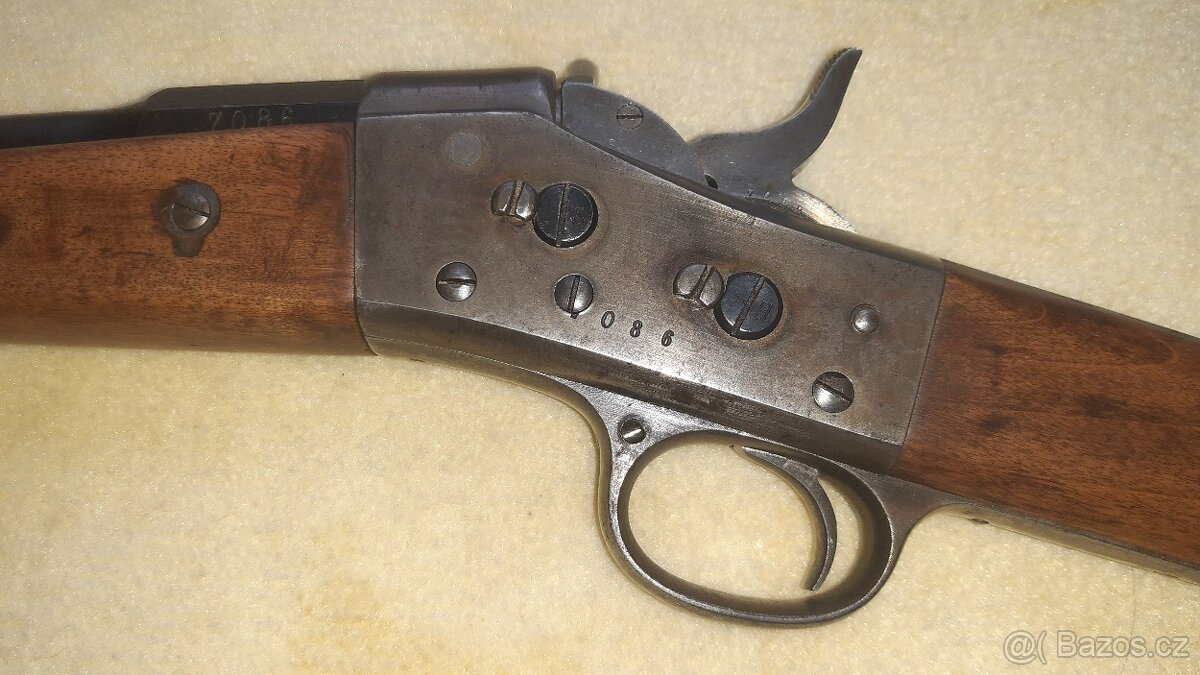 Historická puška Rolling Block - 5
