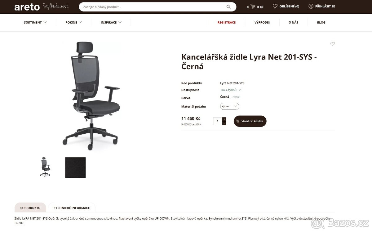 Kancelářská židle - LD Seating (PC 11 450,-) - 5