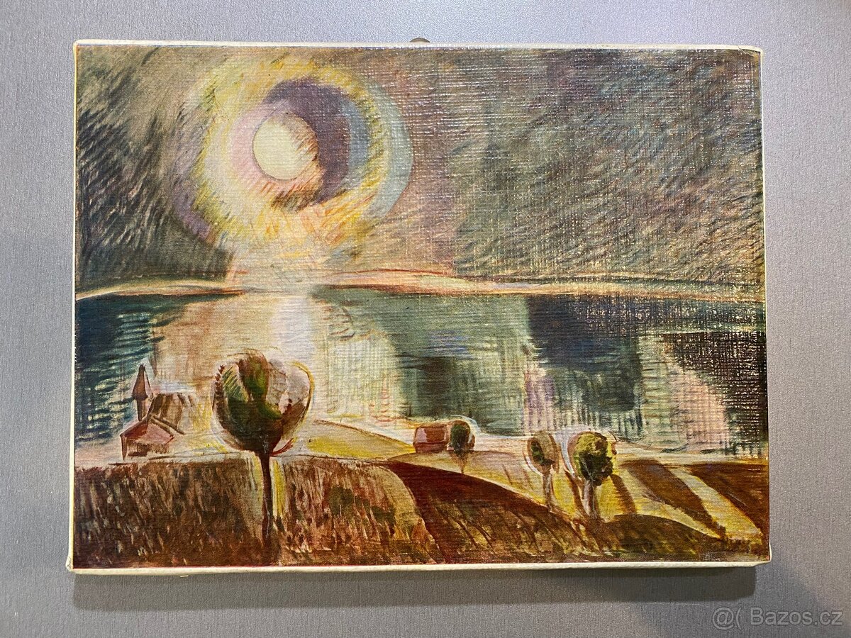 Obraz Jozsef Egry Krajina reprodukce - 5