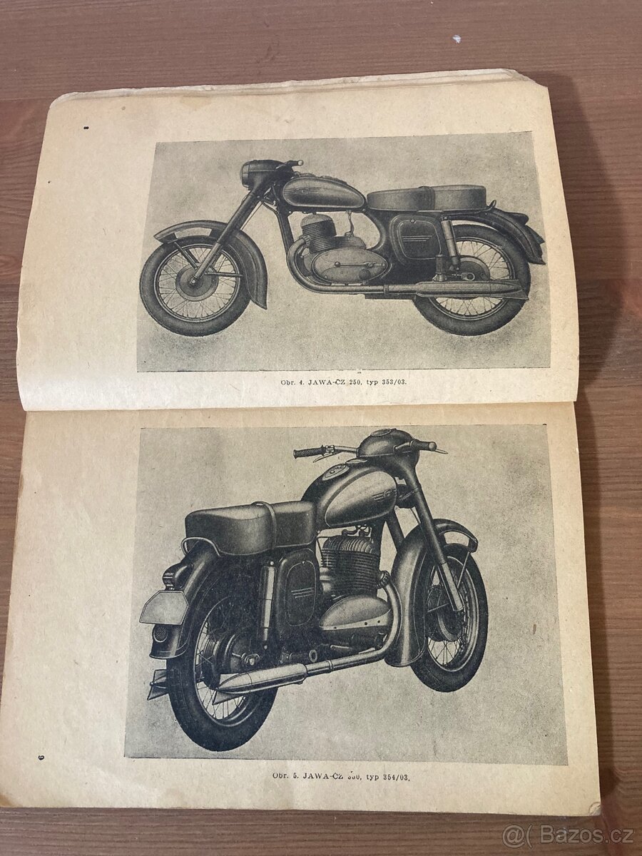 Návody Jawa 50/555 Jawa 250 - 5