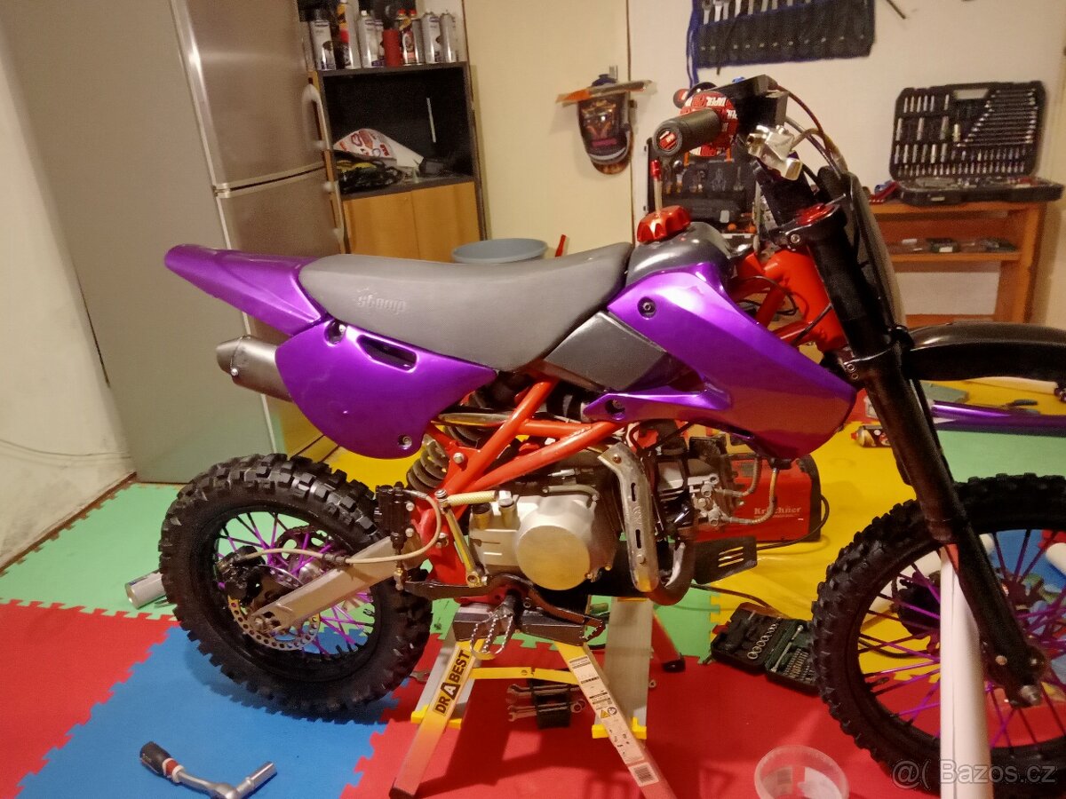 Prodám pitbike stomp kz 140 - 5