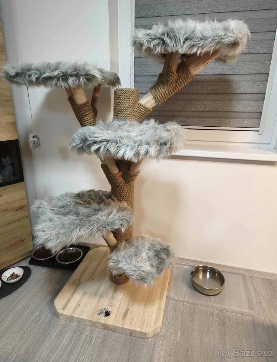 Výroba kočičích stromů - 5