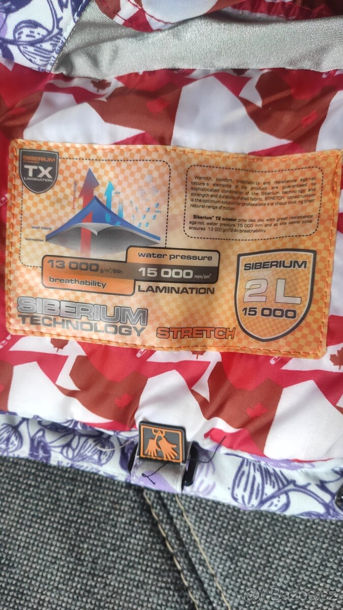 NOVÁ lyžařská bunda ENVY.vel XS. - 5