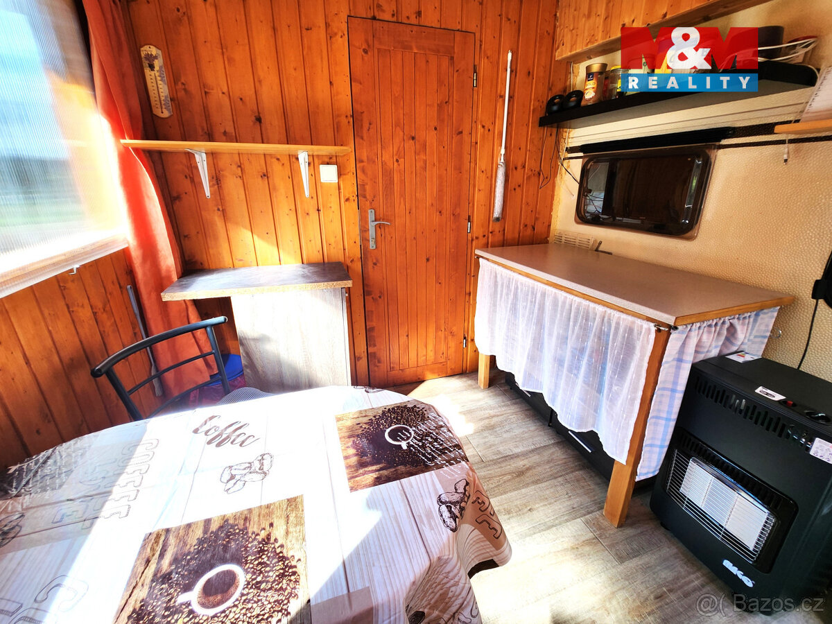 Prodej, karavan s dřevěnou přístavbou, Hradec u Kadaně - 5