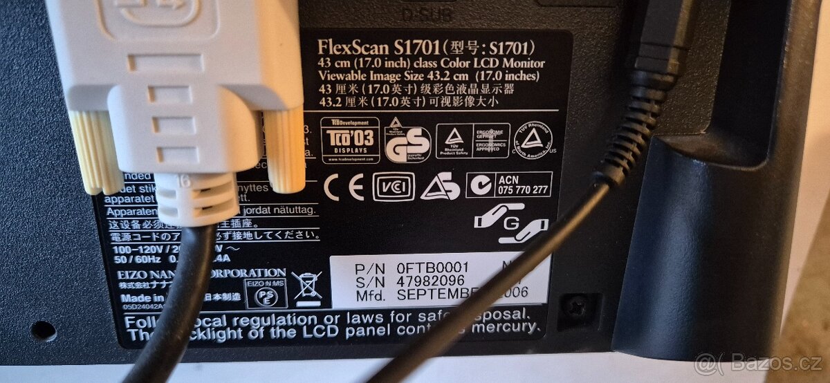 Eizo LCD monitor 17" - 5