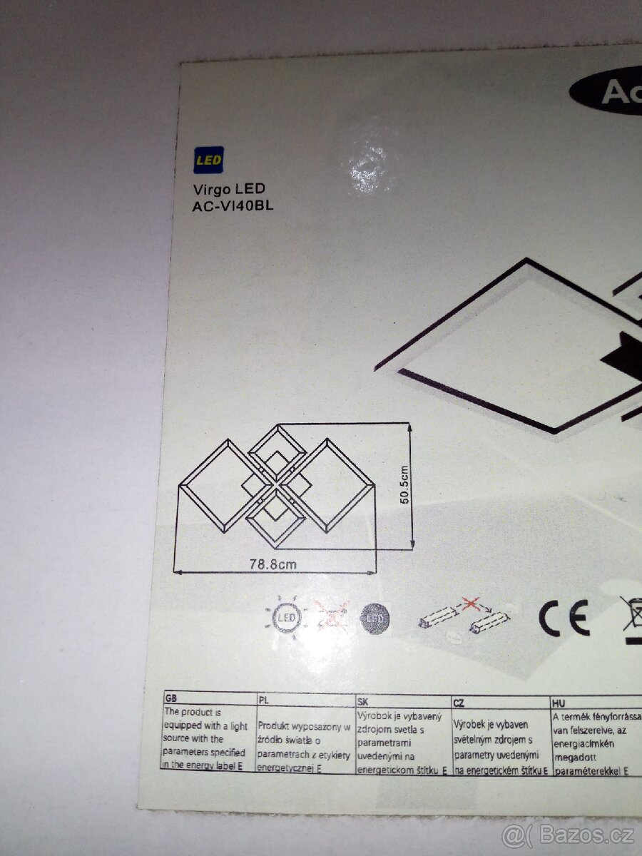LED lustr Adrilux 1708359 - 5