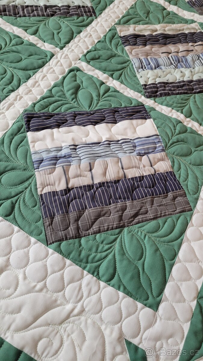 Prodám patchworkovou deku - 5