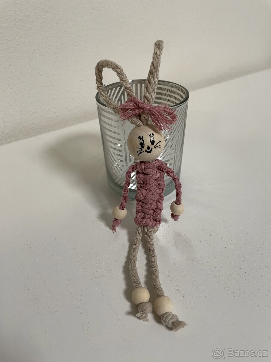 macrame zajíci - 5