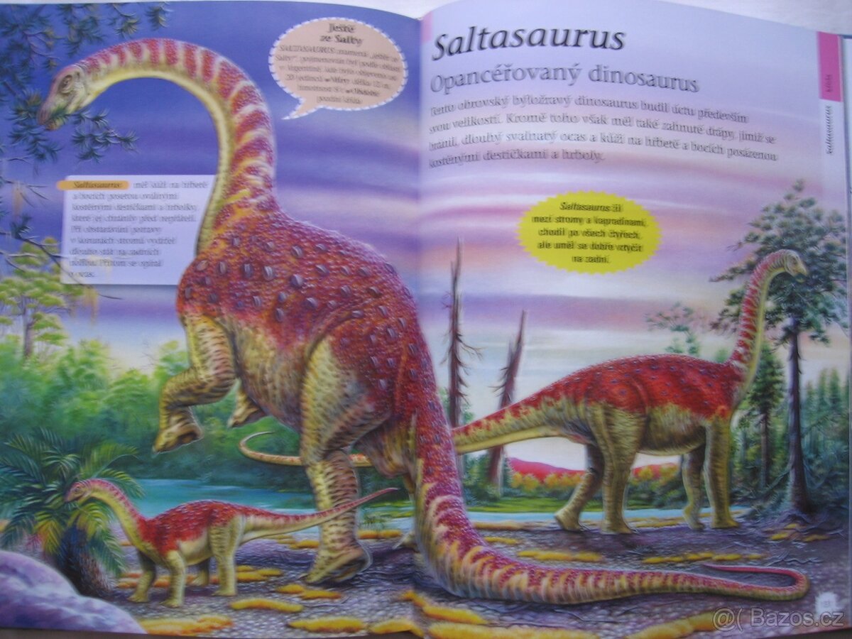 Dinosauři - kniha + 20 figurek - 5