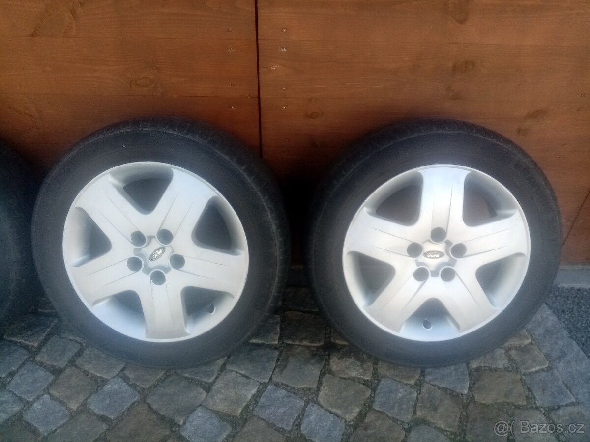 FORD ORIGINÁLNÍ PROFILOVÉ DISKY+POKLICE R16 - 5