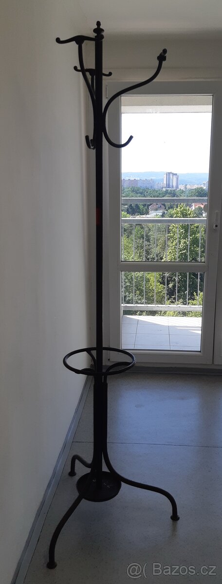 starožitný litinový věšák 195cm - 5