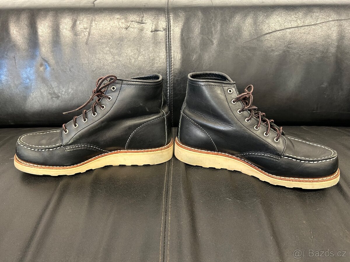 Prodám kožené boty Red Wing, černé, velikost EUR 40 (41) - 5