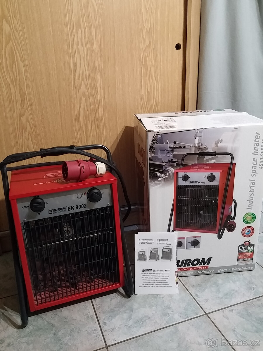 Průmyslový ohřívač EUROM EK 9002 9000 W - 5