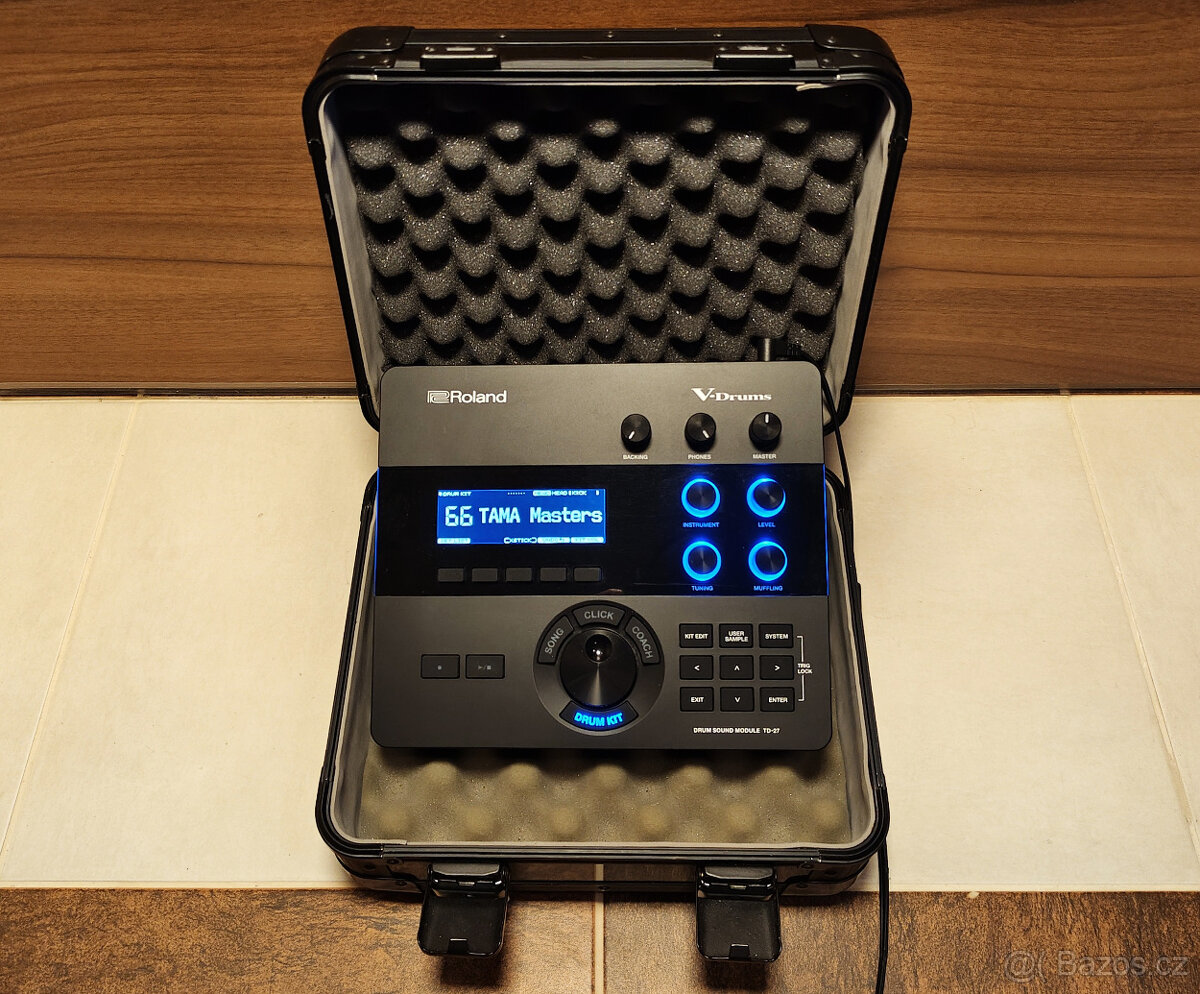 modul Roland TD- 27 + kufřík Reloop - 5
