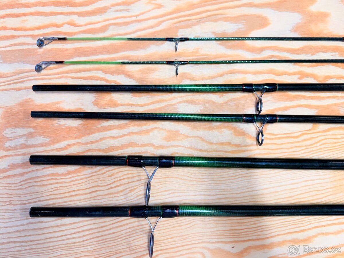 2 KAPROVÉ TROJDÍLNÉ PRUTY DAM DURABLE POWER TIP / 3,6 m / 80 - 5