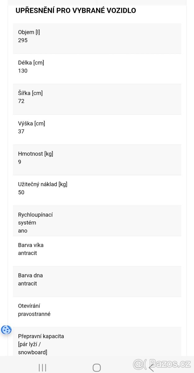 Střešní box Neumann Adventure 130 antracit - 5