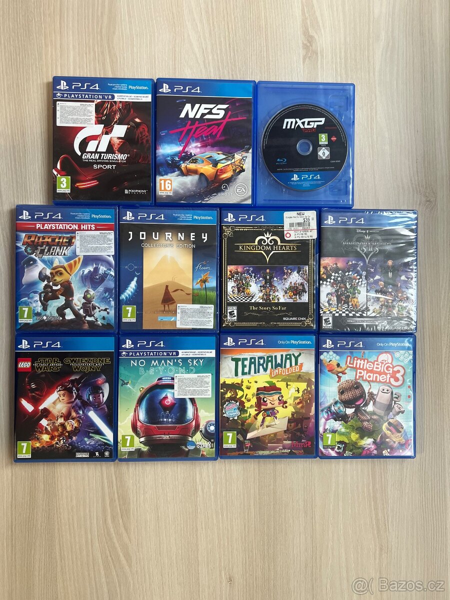 Hry pro PS4 / PlayStation 4 plně funkční - 5