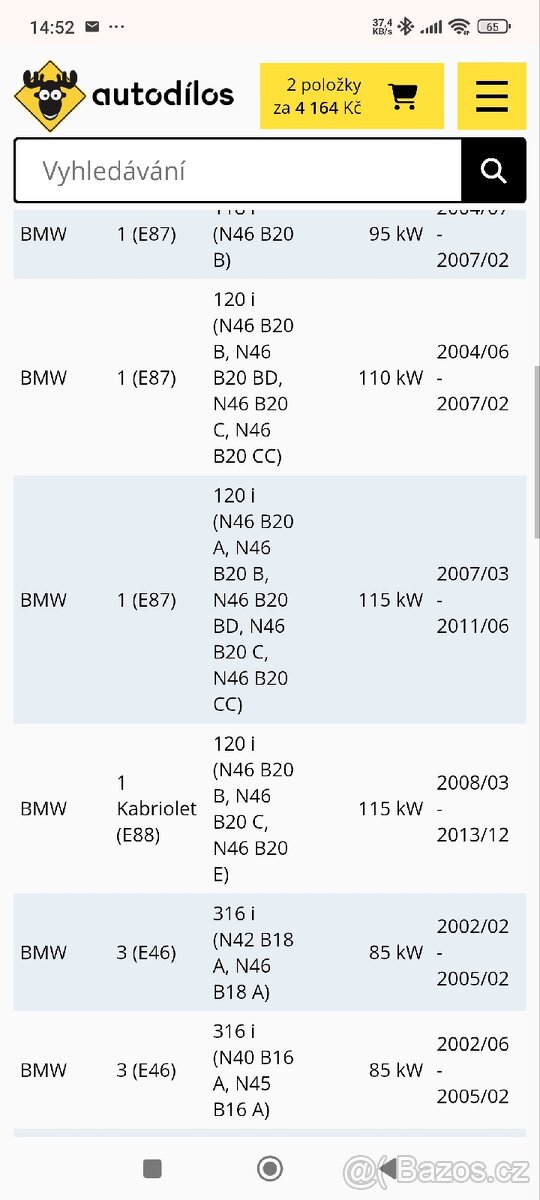 Termostaty BMW - 5