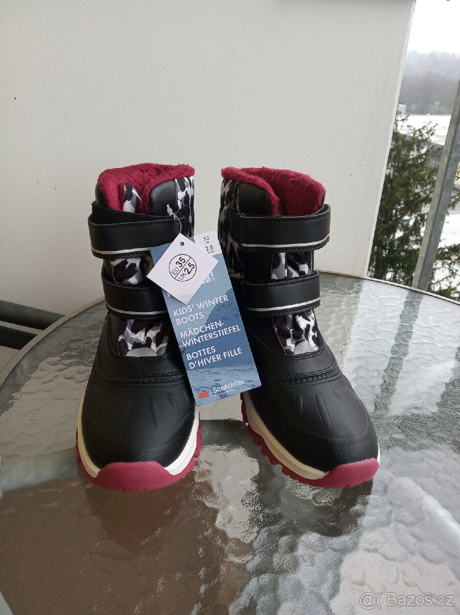 Zimní dívčí boty - 5