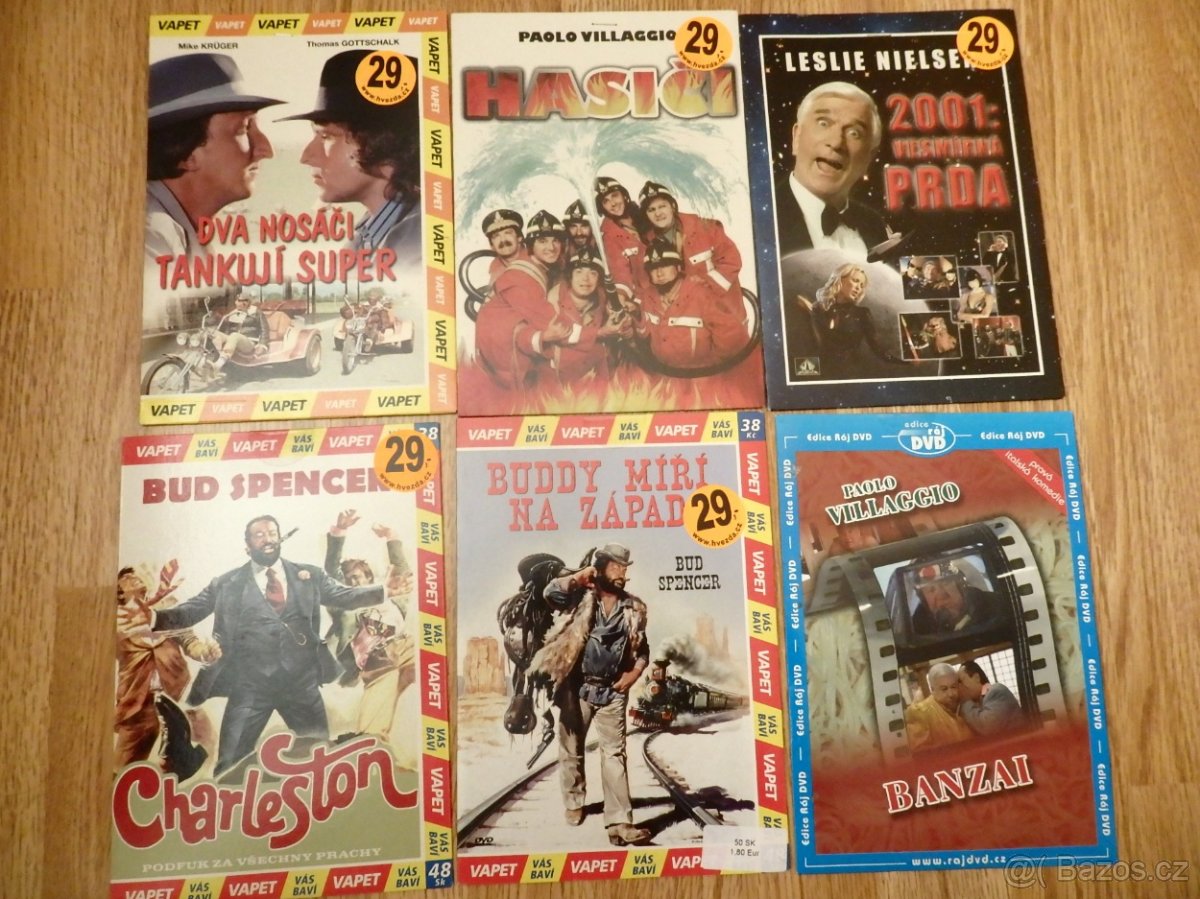 2.kolekce nových dvd v pošetkách č.1-5-sleva 20% z cen - 5