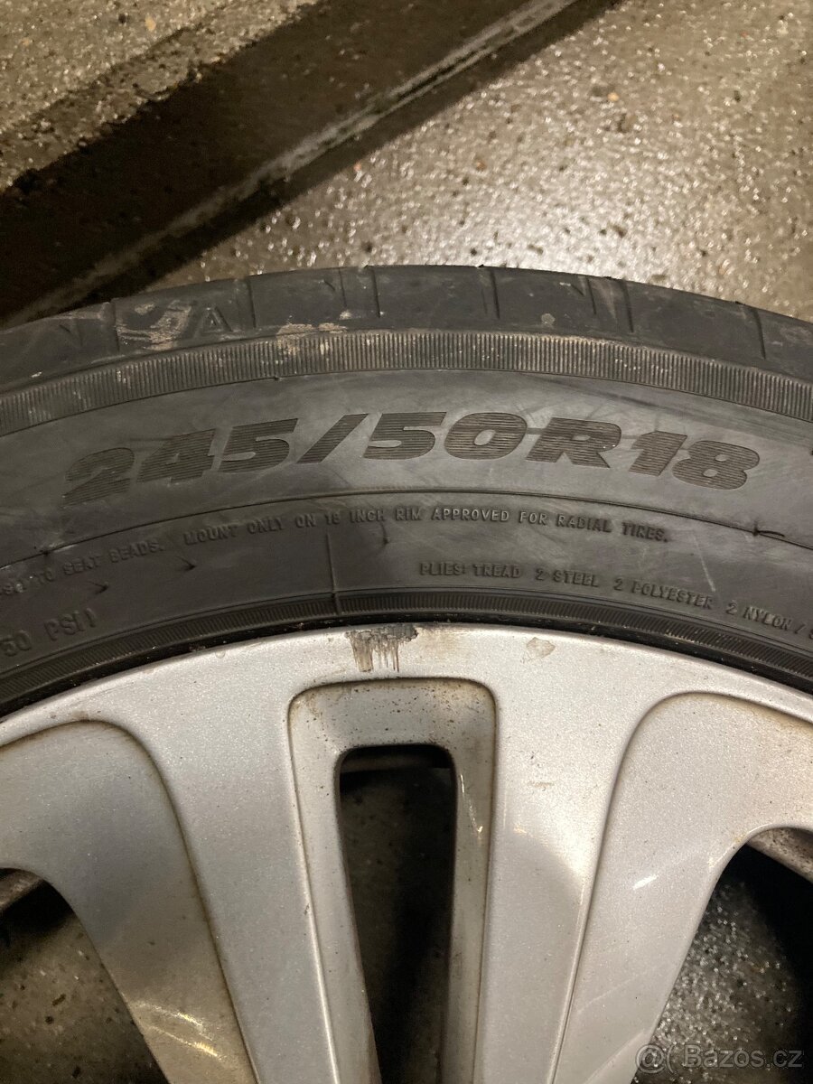 Alu Ronal BMW 245/50/18 letni - 5