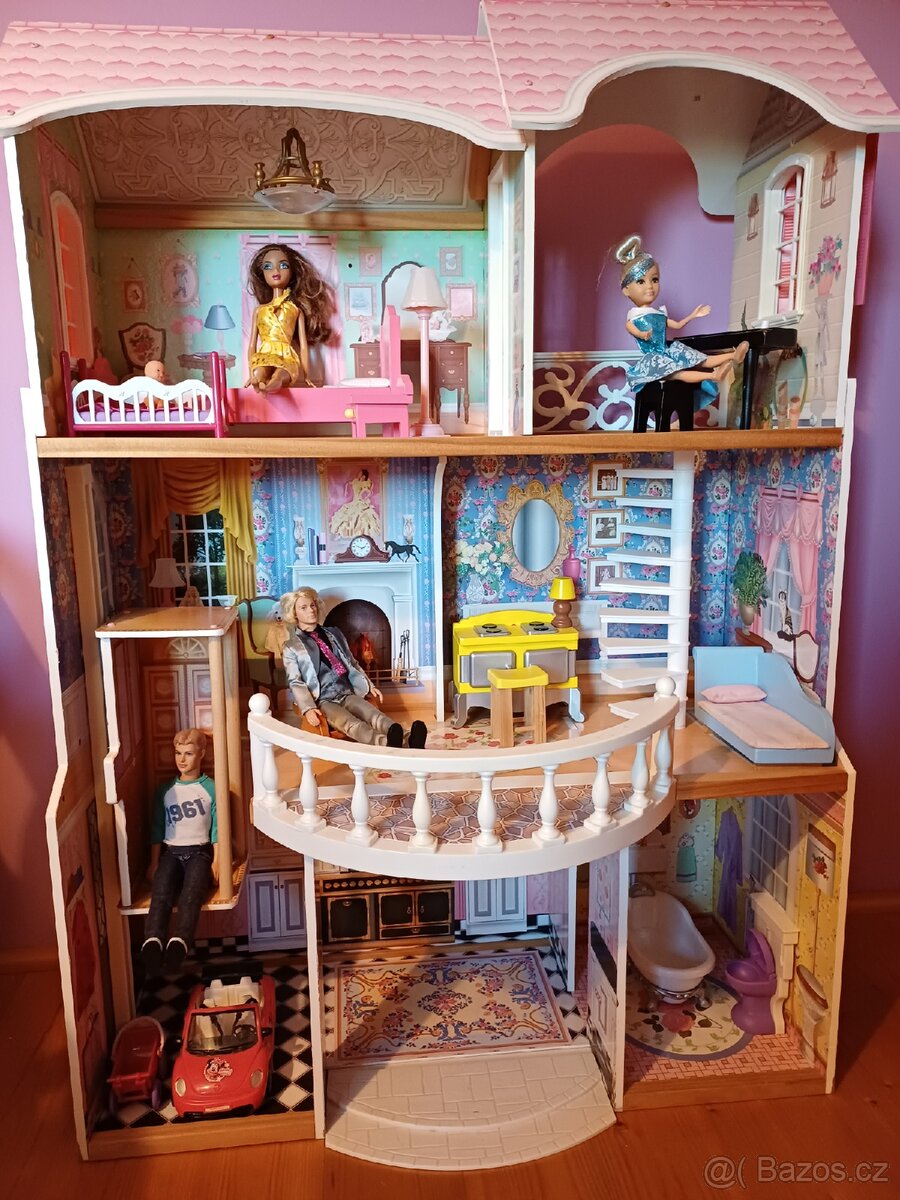 Velký domeček pro panenky Barbie - 5