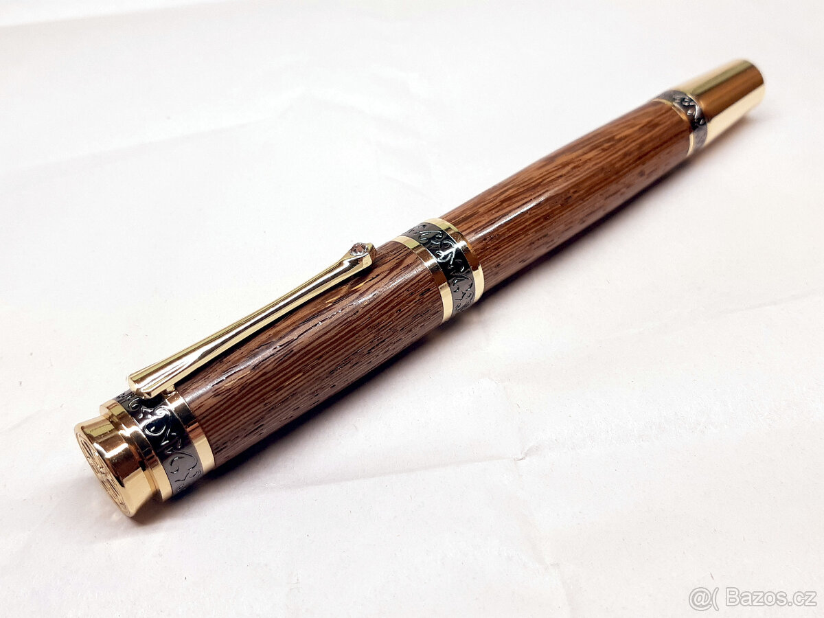 Dřevěné plnící pero - 5