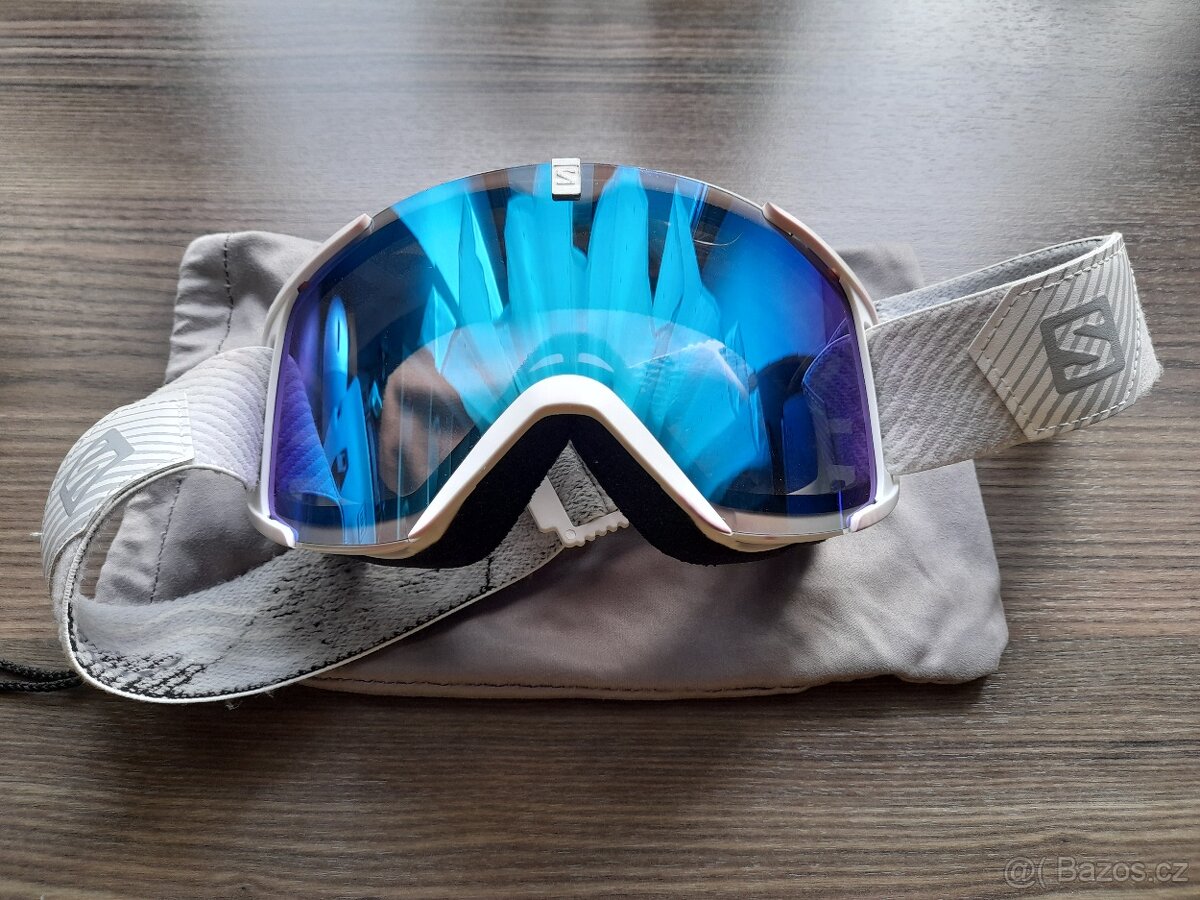 Helma na lyže + brýle Salomon - 5