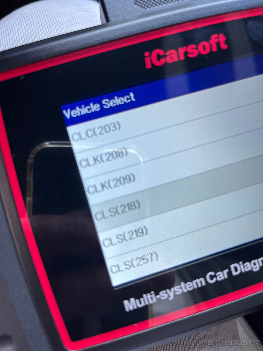 Autodiagnostika iCarsoft MB V2.0 CZ - 5