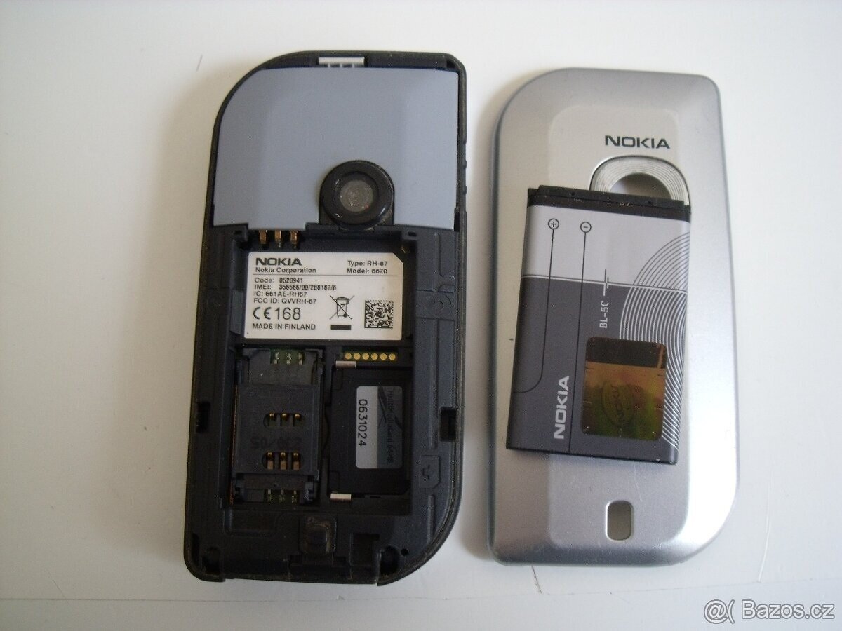 NOKIA 6670 (RH-67) + nabíječka - 5