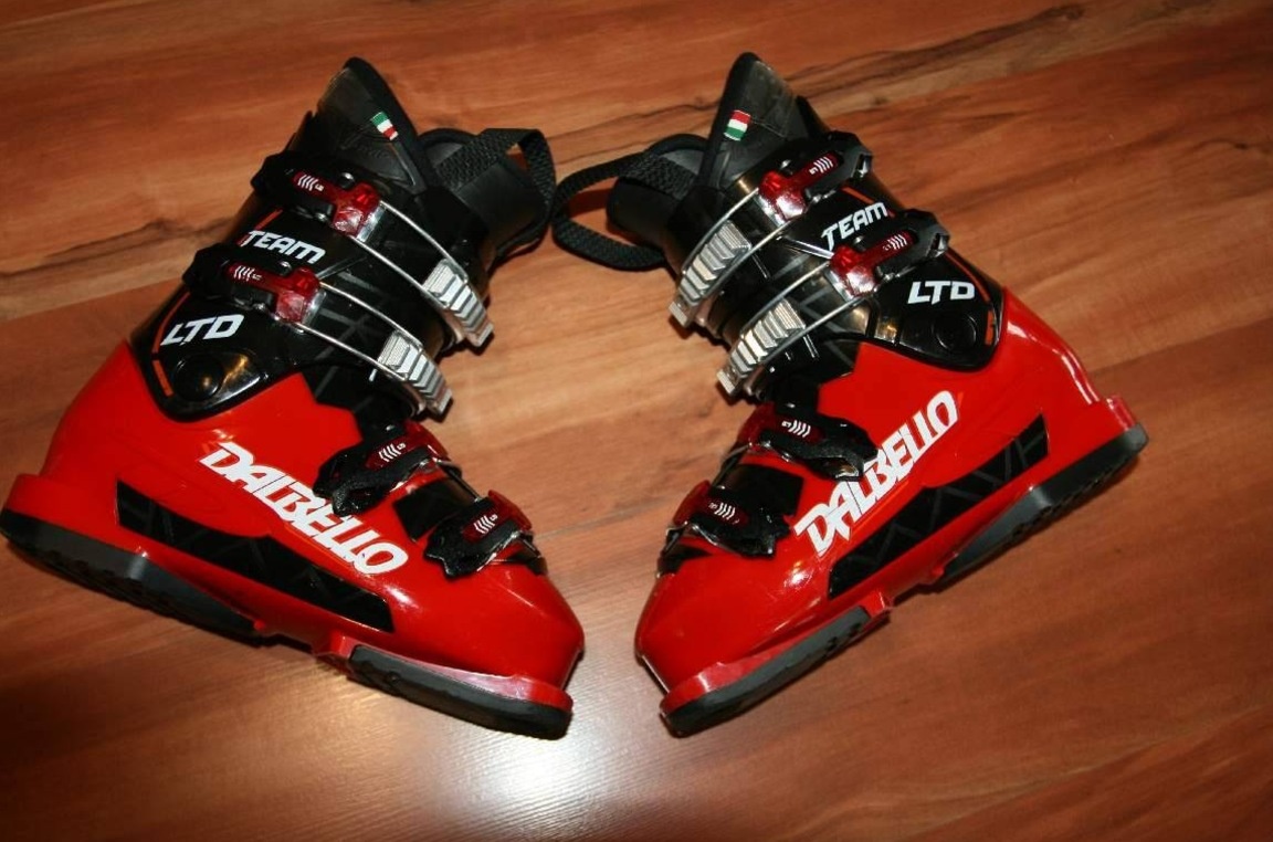 lyže dynamic 120 cm , lyžáky dalbello - 5