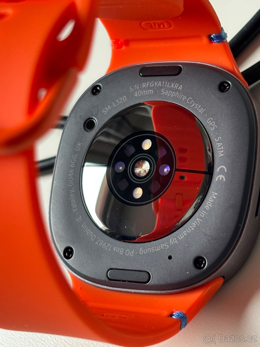 Samsung Galaxy Watch 8 40mm, Orange & Silver - 5