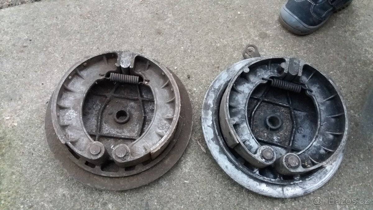 Brzdový štít, brzdové čelisti - 5