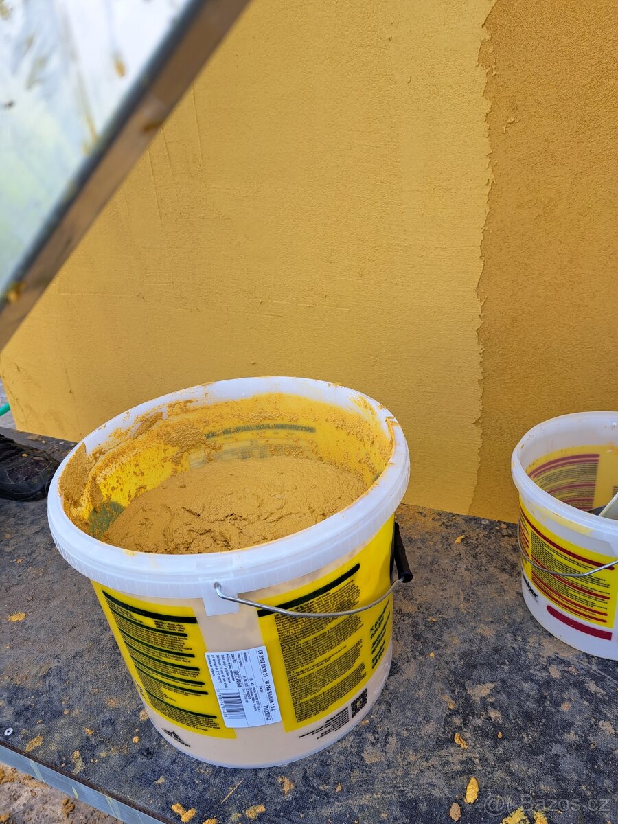 Omítka silikonová weberpas silikon zrnitá 1 mm OK1A - 5