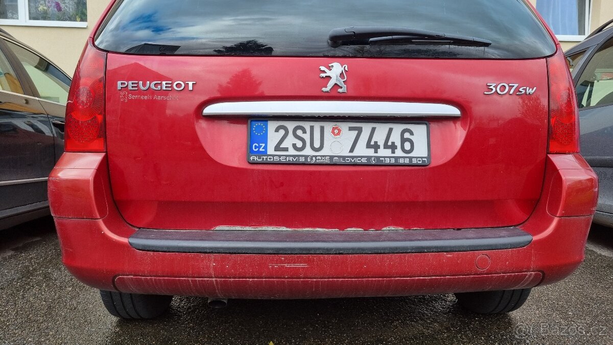Peugeot 307 SW 1.6 HDi– STK 6/2027, bez koroze, odešlo turbo - 5
