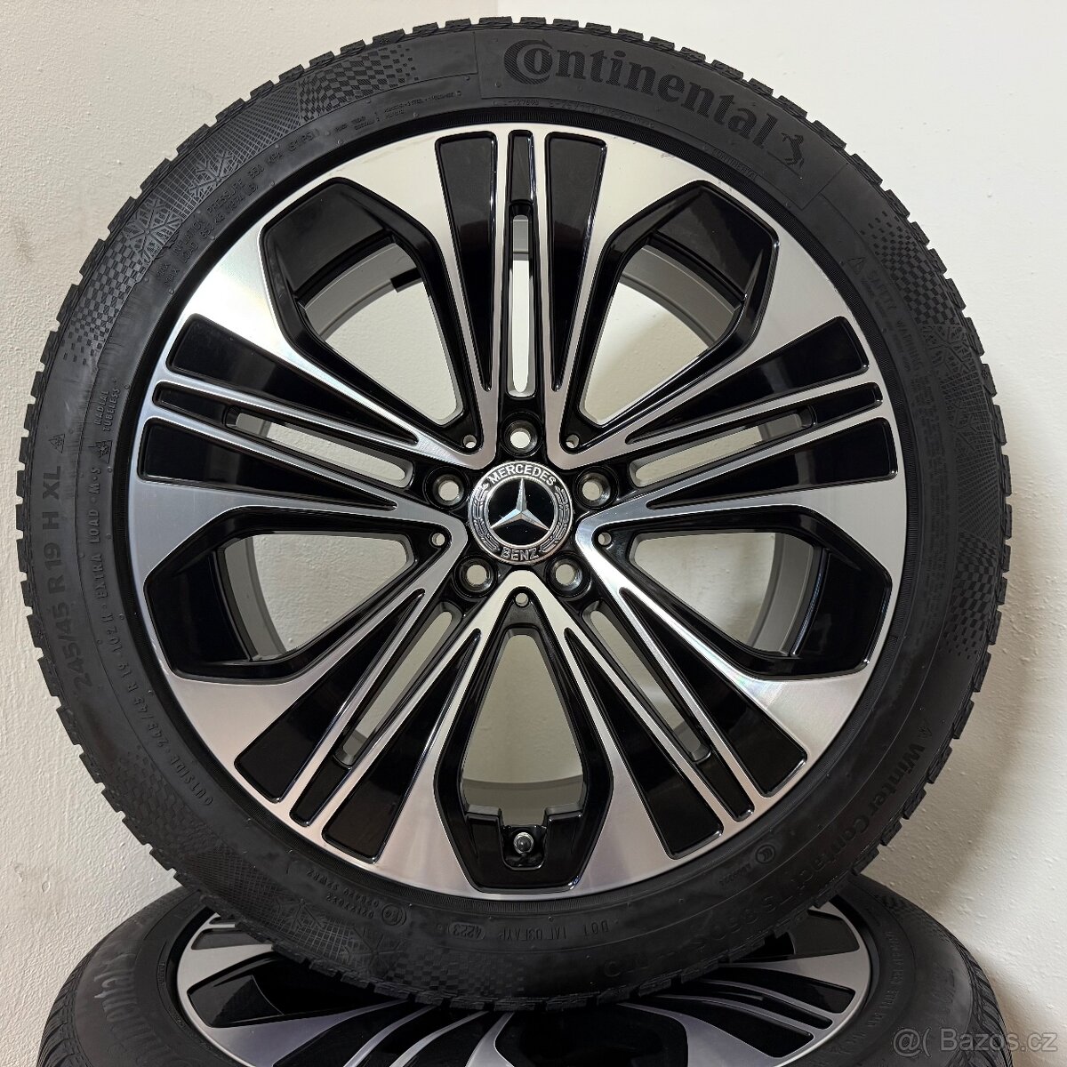 DVOUROZMĚRNÁ MERCEDES E W214 5x112 R19+ZIMNÍ PNEU 8/7mm+TPMS - 5