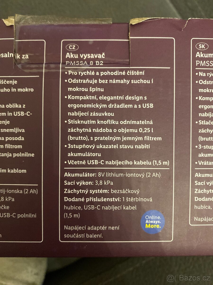 Ruční vysavač Parkside - 5