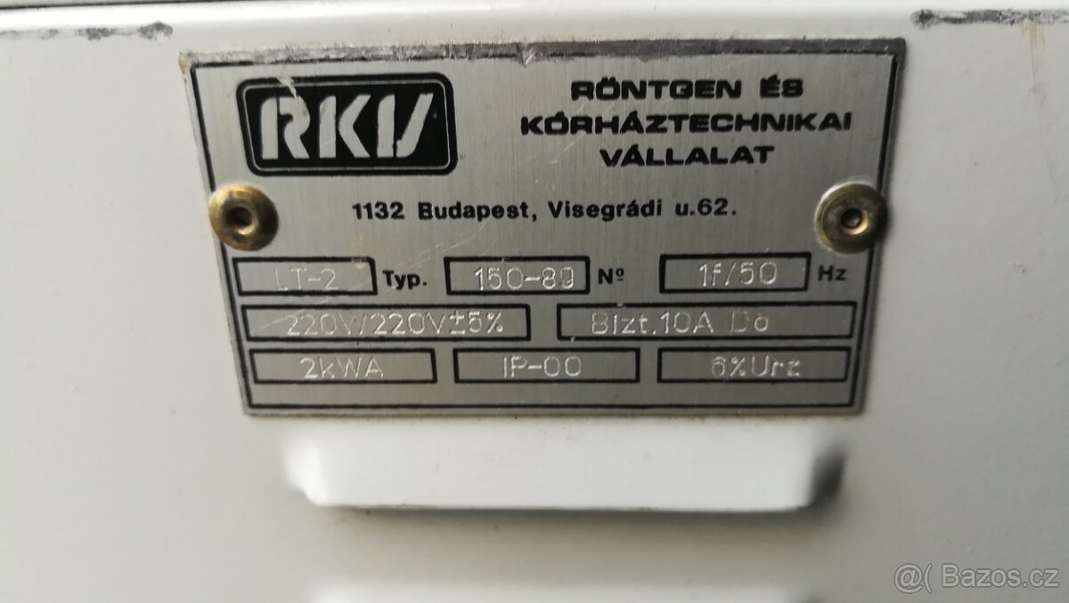 Oddělovací transformátor 2kWA - 5