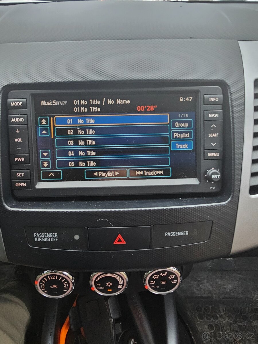 Radio Peugeot 4007, C-Crosser, Outlander - 5