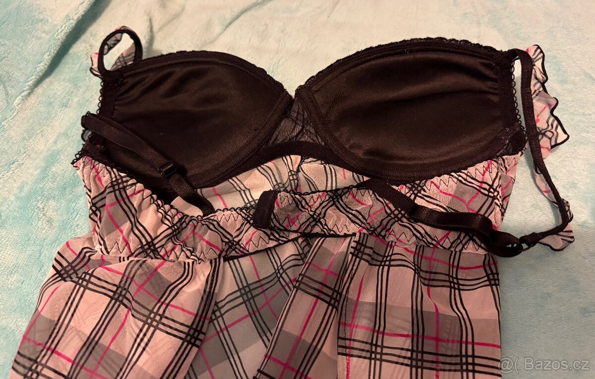 Noční košilka, vystužená podprsenka - 5