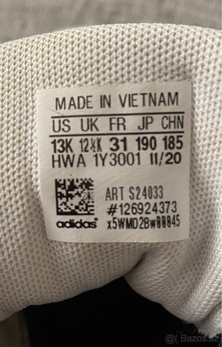 Dětské botasky zn. Adidas vel. 31 - 5