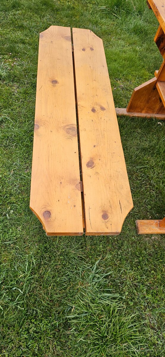 Stůl,židle a lavice - 5