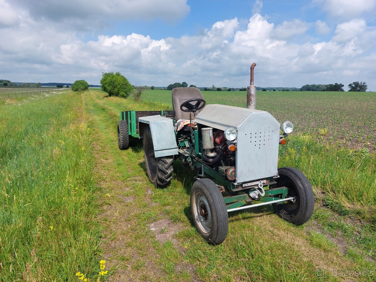 Malotraktor dom.výroby - 5