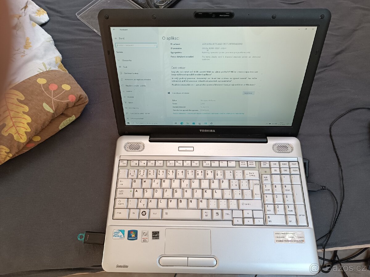Prodám notebook Toshiba l500 - 5